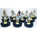 Subbuteo Andrew Table Soccer Argentina 2022 World Cup Winners Team on Classic Hasbro Bases